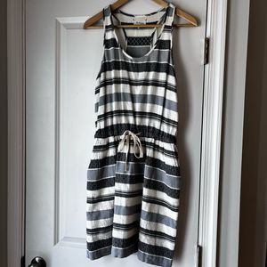 LOFT Lou & Grey cinch waist dress - Size Small